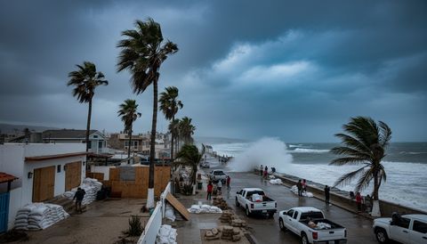 Hurricane Polo Nears Mexico's Baja California, Nolo Moves Away from Hawaii