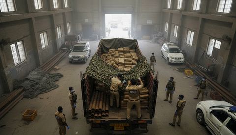 Nagpur NCB Seizes 500 Kg Cannabis, Three Arrested in Major Drug Bust