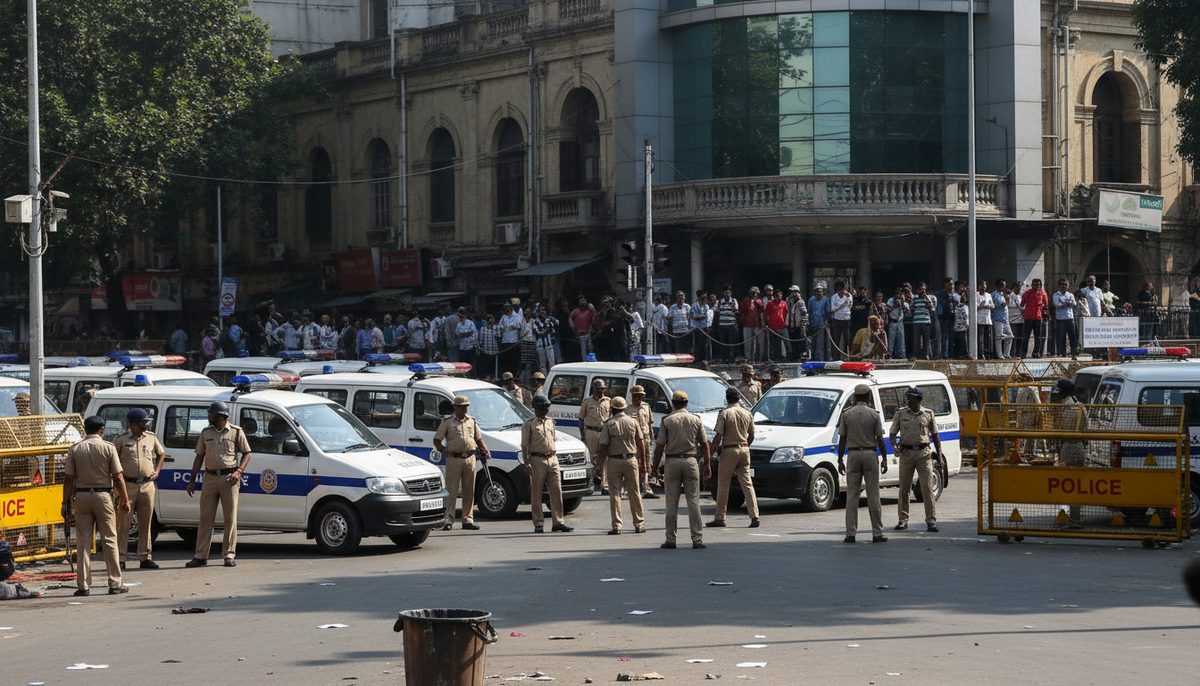 Weapons Display at Nagpur's Munje Chowk Sparks Panic Amid Gang Tensions